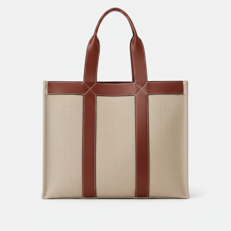 Large Linen Tote Bag