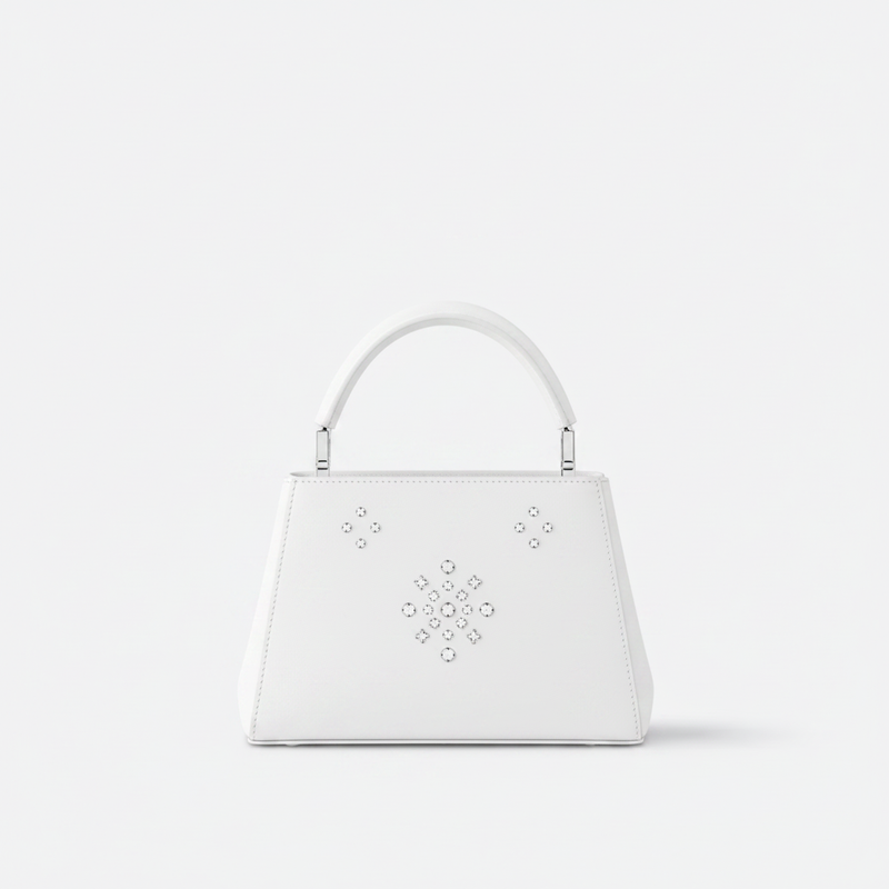 Compact Leather Shoulder Bag