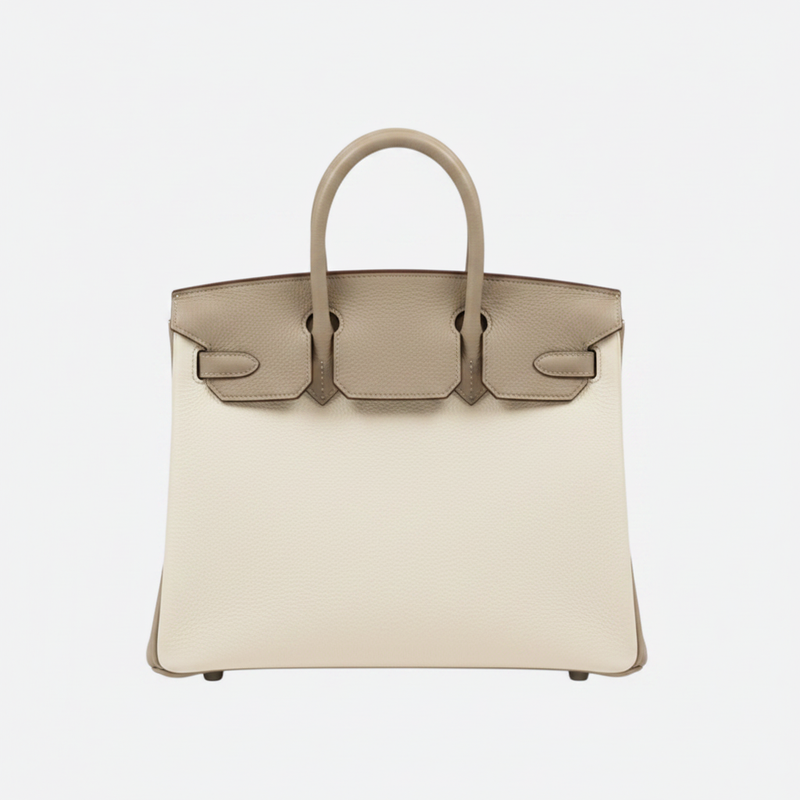 Togo Leather Top-Handle Handbag