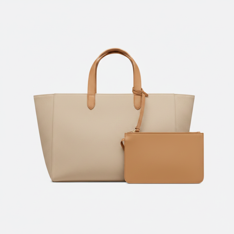 Large Leather Tote Bag