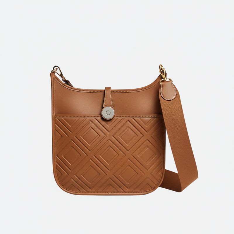 All-Leather Handcrafted Satchel Bag
