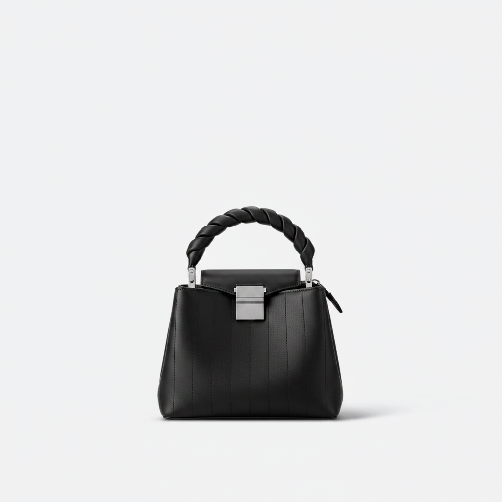 Compact Leather Shoulder Bag