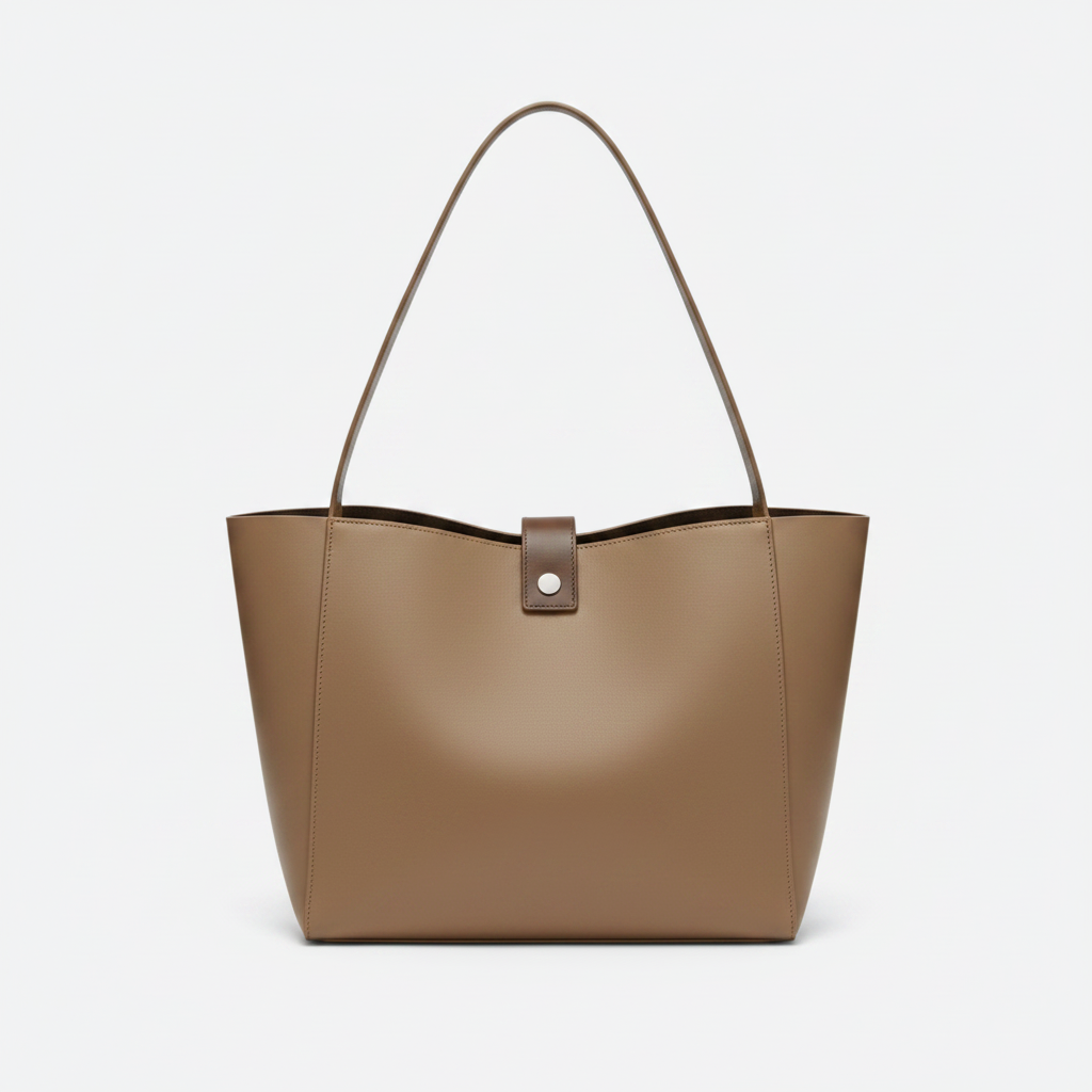 Velvet Leather Shoulder Bag